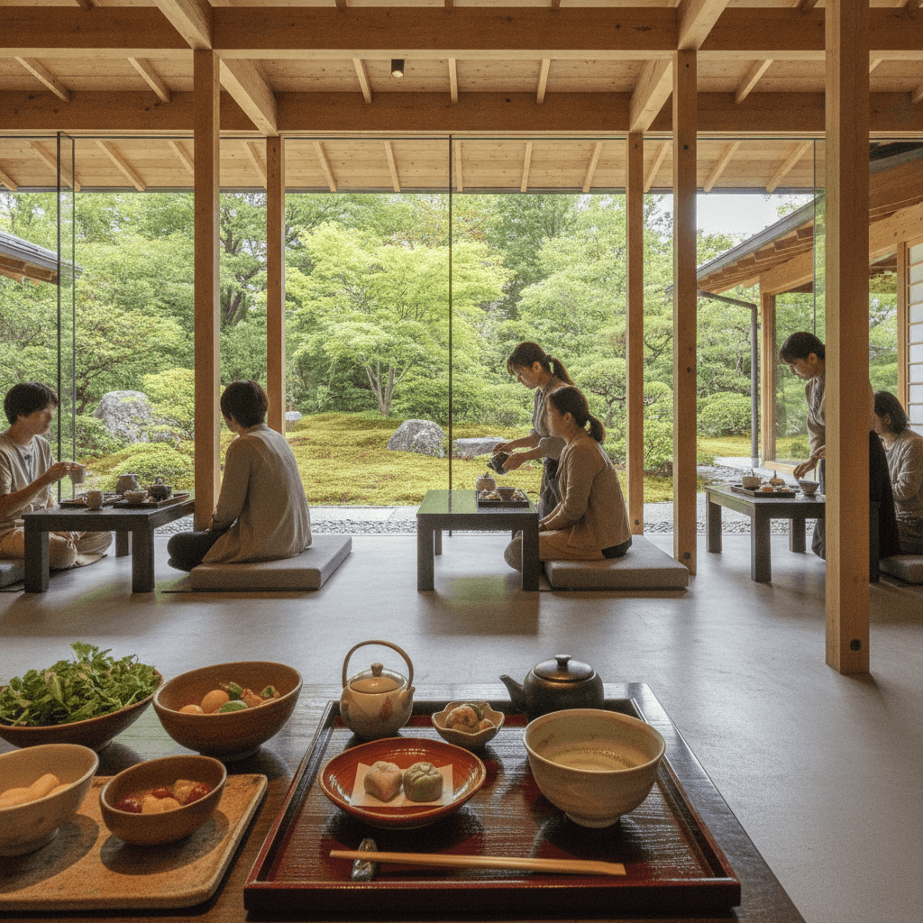 オーベルジュときと 茶房:多摩の食文化を五感で味わう贅沢空間