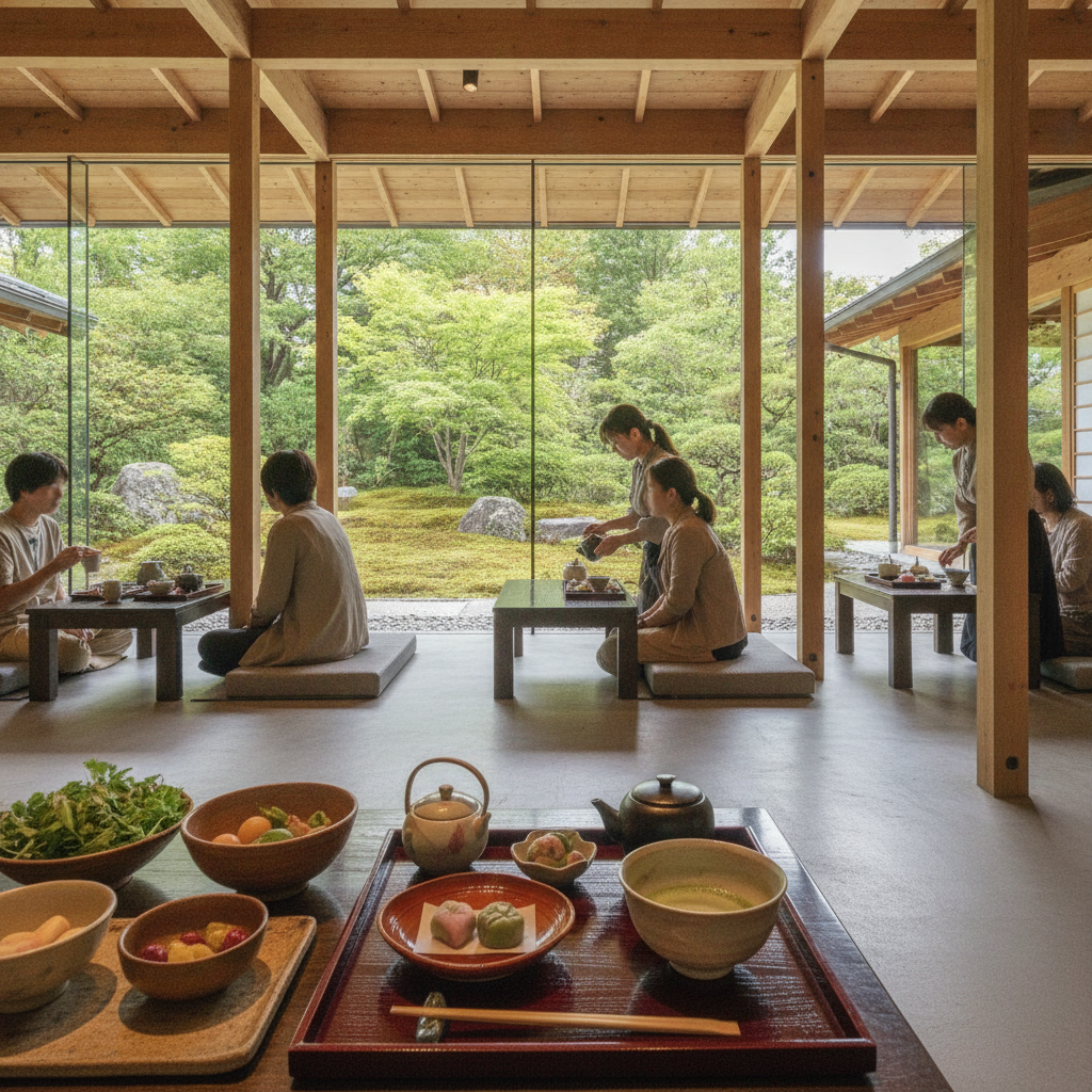 オーベルジュときと 茶房:多摩の食文化を五感で味わう贅沢空間